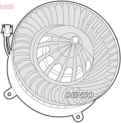Interior Blower DENSO DEA17012