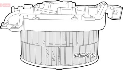 Interior Blower DENSO DEA17013