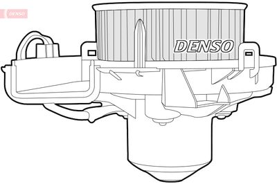 Interior Blower DENSO DEA20003