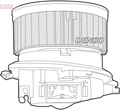Interior Blower DENSO DEA21007