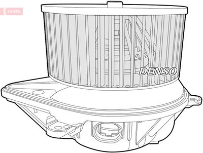 Interior Blower DENSO DEA21011