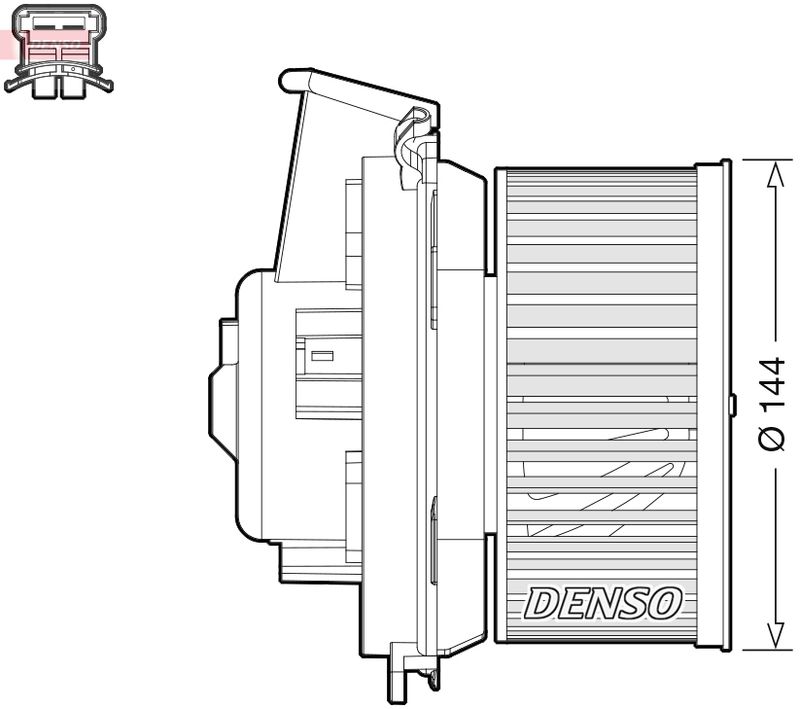 DENSO DEA21013 Interior Blower