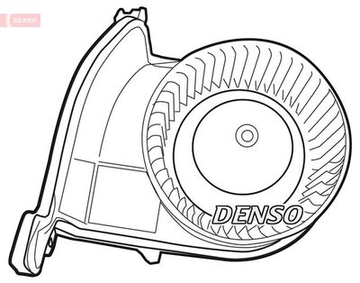 Interior Blower DENSO DEA23003