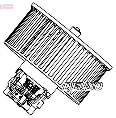 Interior Blower DENSO DEA23006