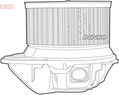Interior Blower DENSO DEA23011