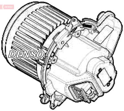 Interior Blower DENSO DEA27002