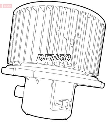 Interior Blower DENSO DEA41007