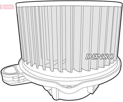 Interior Blower DENSO DEA41009