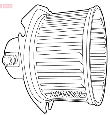 Interior Blower DENSO DEA43002