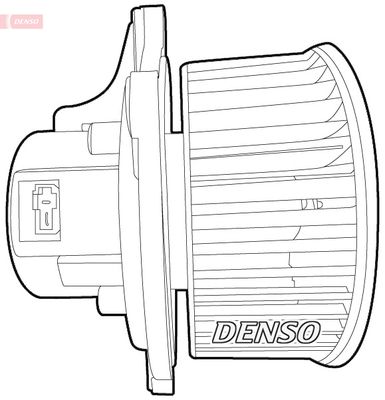 Interior Blower DENSO DEA43003