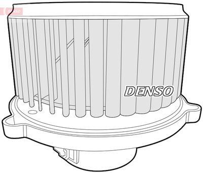 Interior Blower DENSO DEA43004