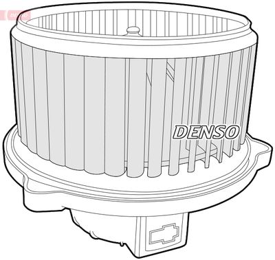 Interior Blower DENSO DEA43011