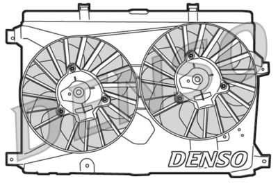 Fan, engine cooling DENSO DER01015
