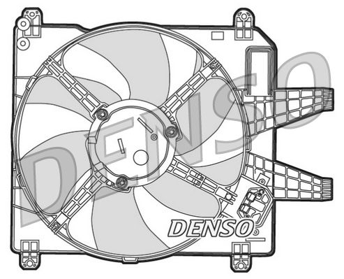 DENSO DER09004 Fan, engine cooling