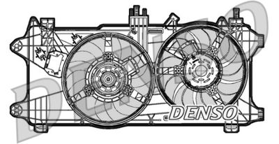 Fan, engine cooling DENSO DER09027
