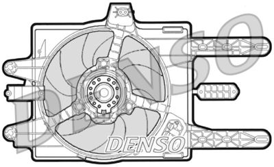 Fan, engine cooling DENSO DER09030