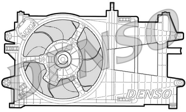 DENSO DER09033 Fan, engine cooling