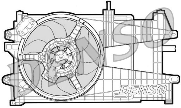 DENSO DER09035 Fan, engine cooling