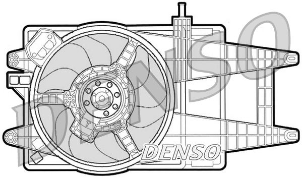 DENSO DER09042 Fan, engine cooling