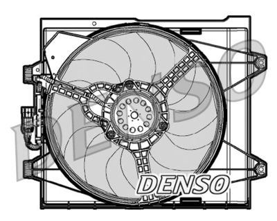 Fan, engine cooling DENSO DER09046