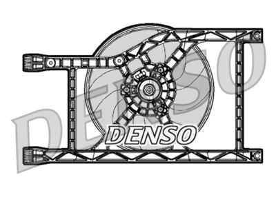 Fan, engine cooling DENSO DER09047