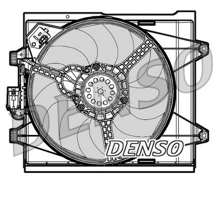 DENSO DER09048 Fan, engine cooling