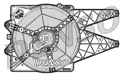 Fan, engine cooling DENSO DER09064
