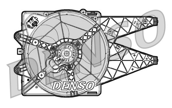 DENSO DER09065 Fan, engine cooling