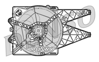 Fan, engine cooling DENSO DER09065