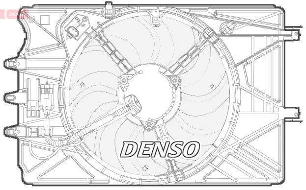 DENSO DER09070 Fan, engine cooling