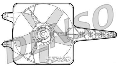 Fan, engine cooling DENSO DER09071