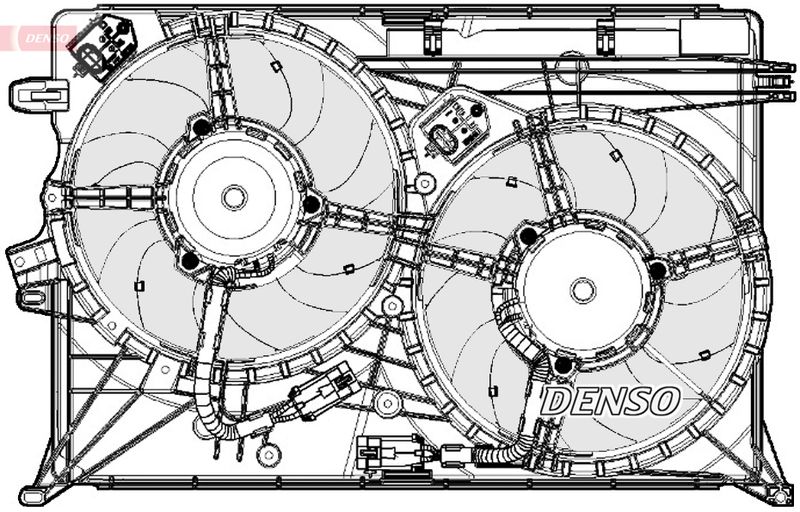 DENSO DER09075 Fan, engine cooling