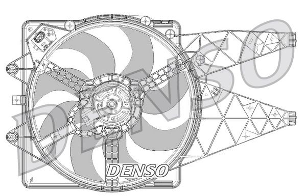 DENSO DER09094 Fan, engine cooling