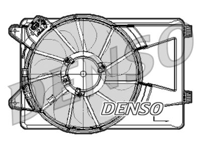 Fan, engine cooling DENSO DER09301