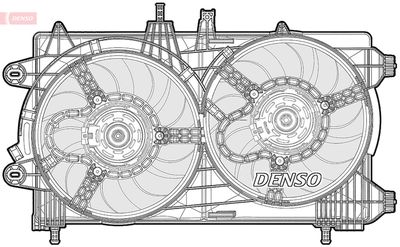 Fan, engine cooling DENSO DER13011