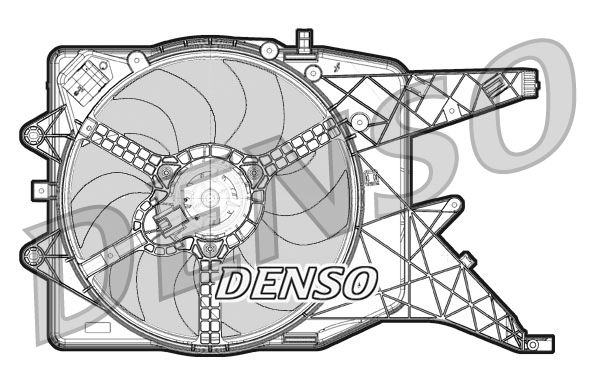 DENSO DER20011 Fan, engine cooling