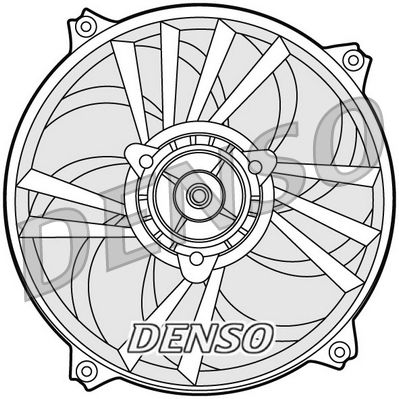 DENSO DER21013 Fan, engine cooling