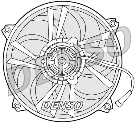 DENSO DER21014 Fan, engine cooling