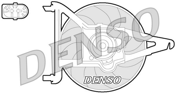 DENSO DER21021 Fan, engine cooling