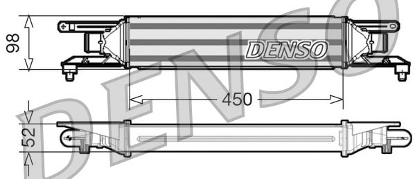 DENSO DIT01001 Charge Air Cooler