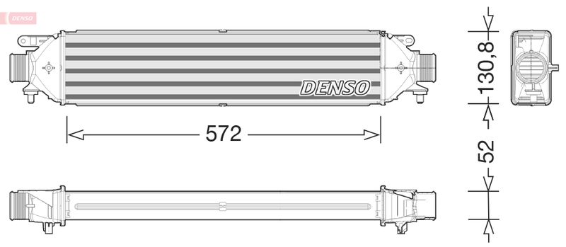DENSO DIT01008 Charge Air Cooler