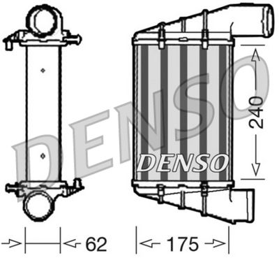 Charge Air Cooler DENSO DIT02001