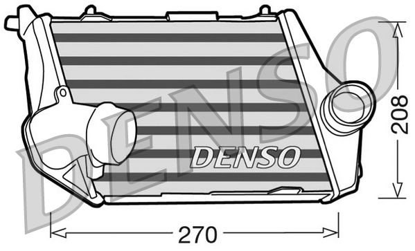 DENSO DIT02013 Charge Air Cooler