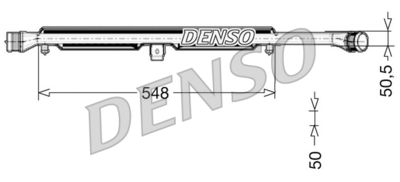 Charge Air Cooler DENSO DIT02026
