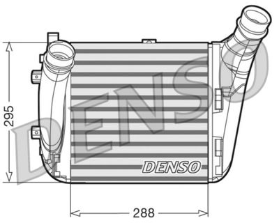Charge Air Cooler DENSO DIT02031