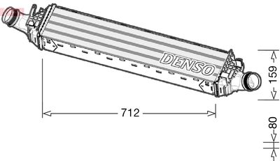 Charge Air Cooler DENSO DIT02038