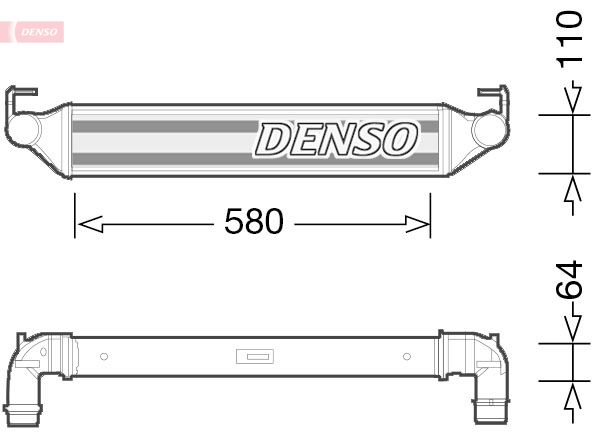 DENSO DIT06002 Charge Air Cooler