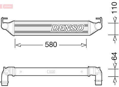 Charge Air Cooler DENSO DIT06002