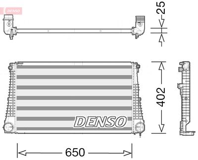 Charge Air Cooler DENSO DIT06003