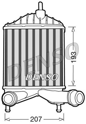 DENSO DIT09101 Charge Air Cooler